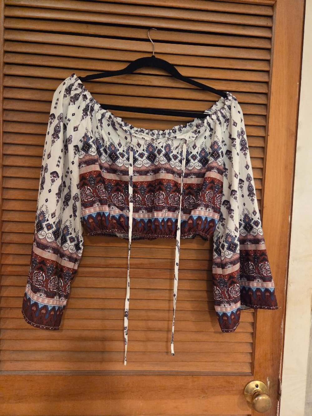 Boho inspired crop top